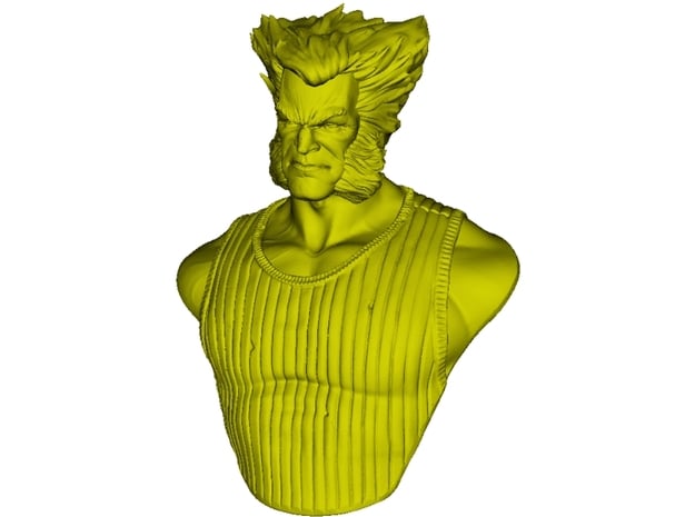 1/9 scale X-Men James 'Wolverine' Howlett bust