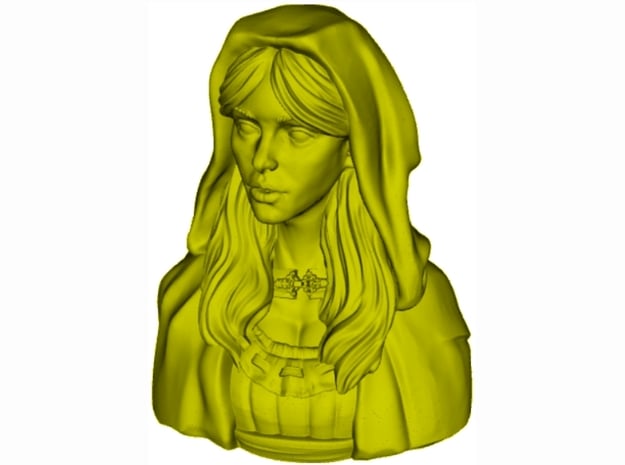 1/9 scale Red Riding Hood bust