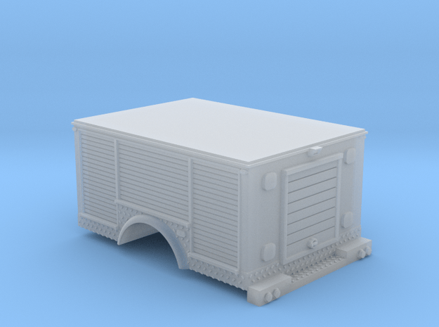 Pickup Truck Rescue Bed 1-87 HO Scale Roll Up Door