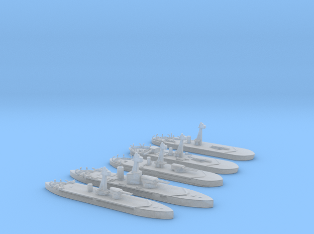 British ww1 big gun monitor fleet 1/1300