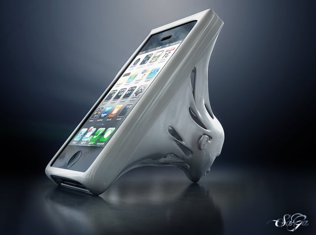 Omniscient Siri - iPhone Open Case and Stand