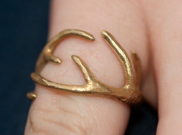 Antlers Ring 17mm 