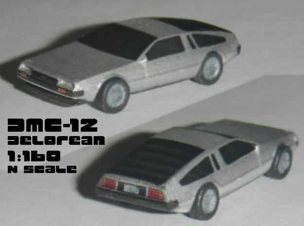 Dmc-12 DeLorean x2 N Scale 1:160
