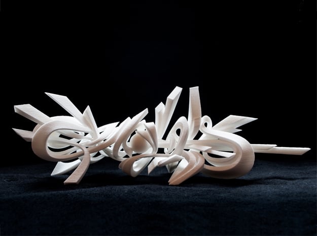 Genghis / 3D Style Writing / Sculptural Graffiti