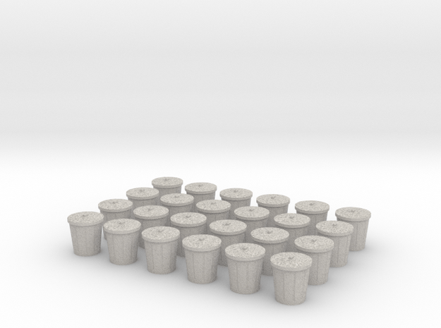 Trash Cans, Set of 24 for Power Grid