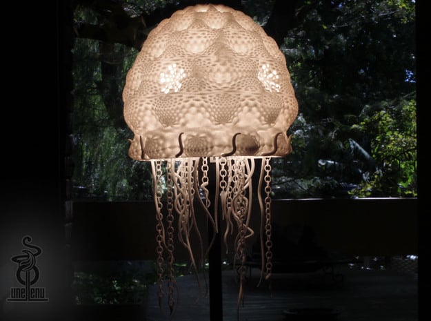 Jellyfish lampshade top : part A