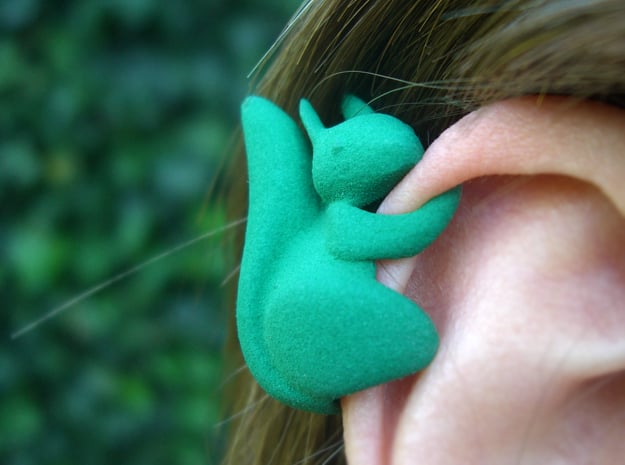Ear Squirrel - ear cuff (right)