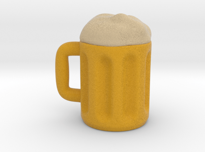 Countryballs Germany beer mug -  Full Color Sandstone