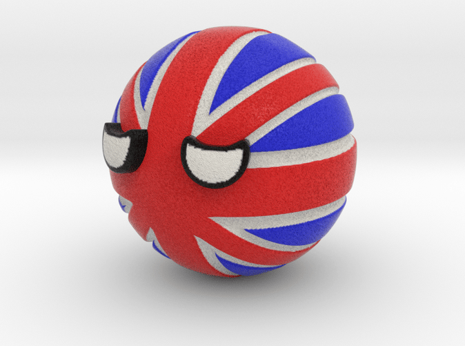 Countryballs UK -  Full Color Sandstone