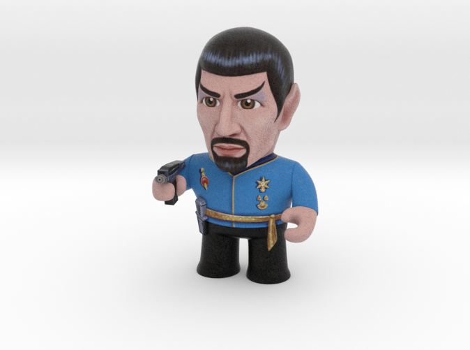 Mirror Spock Star Trek Caricature