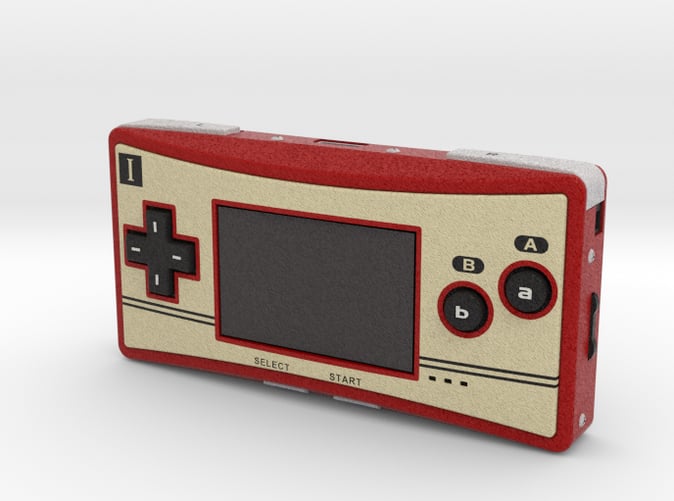 omvendt fusionere Født 1:6 Nintendo Game Boy Micro (Famicom) (F8GRTVCSJ) by DoctorOctoroc