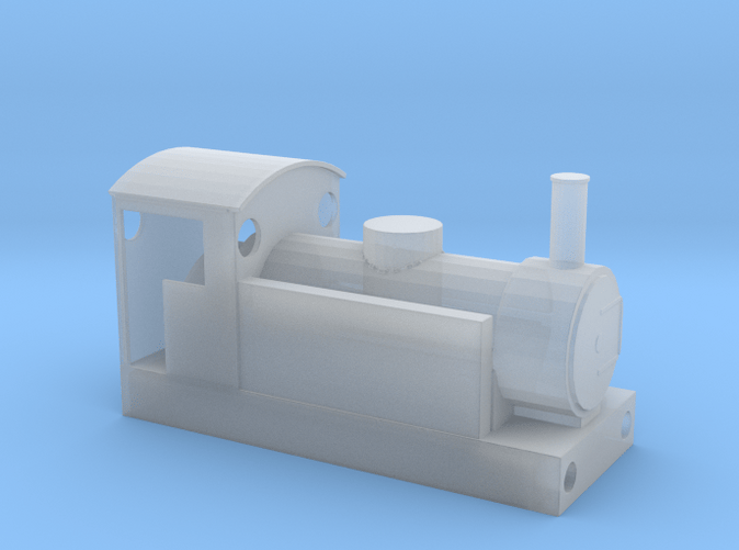009 3d Printed Bodyshell  Fowler 0-6-0 DM for the Farish 08Chassis  NEW FOR 2019 