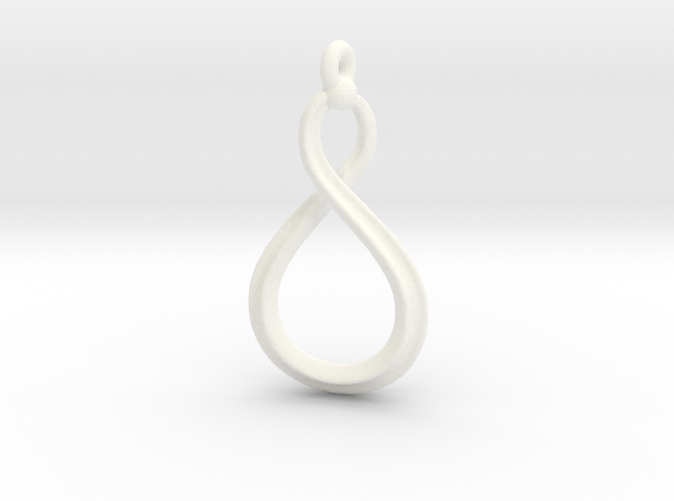 infinity pendant in WSF
