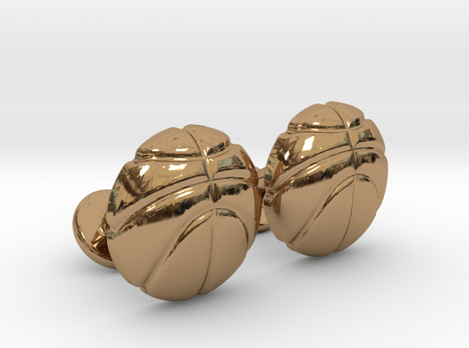 Basketball Ball CuffLinks