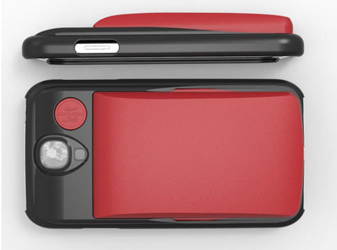Slim Wallet shown in Red on the GS4