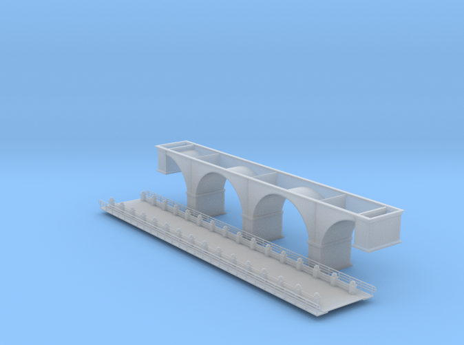 arch Bridge Z scale