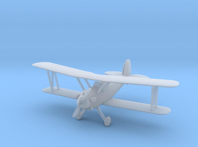 Biplane - 1:144scale (UWDH492A2) by stonysmith