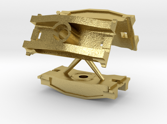 S Scale PRR 2D-T4 Brass Bolster Beam 3 PK