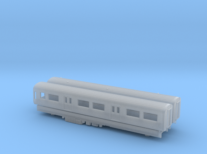 4mm Scale Class 313 emu body part kit now with 3d printed ultra hd bodies 