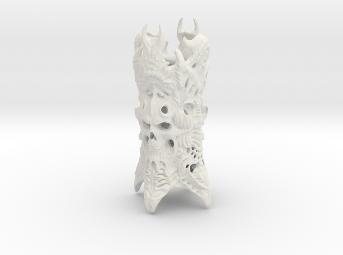 The Crucible 3d printed sculpture by artist Marco Valenzuela