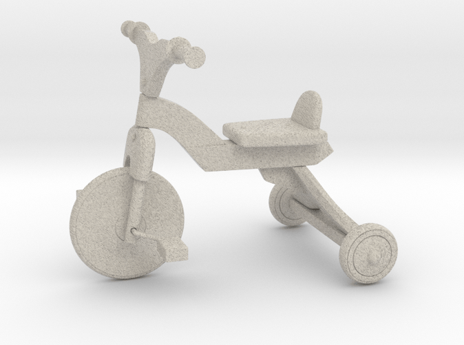 12 Scale Boy Bike Tricycle & Toys  #Z86B Dollhouse Miniature 1 