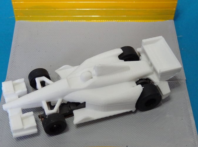 Mega G+1.7 NEW HQ Custom 3D Printed 2014 Ford DPI HO Slot Car Body 