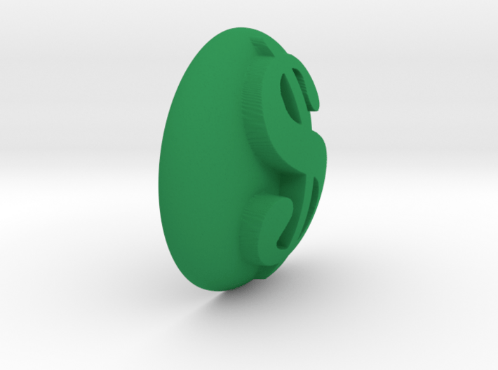 Paperweight - Dollar Sign 3d printed