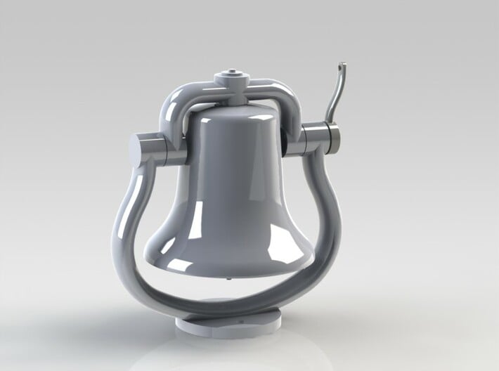 Bell with clapper 1:8 3d printed 