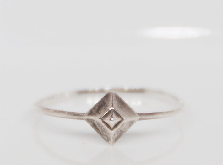Small Stud Ring - US size5 3d printed