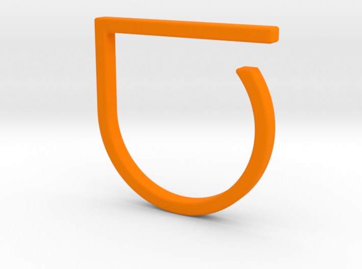 Adjustable ring. Basic model 0. 3d printed 