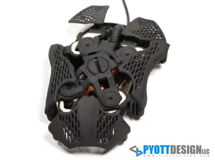 Statial Adjustable Mouse 3d printed  