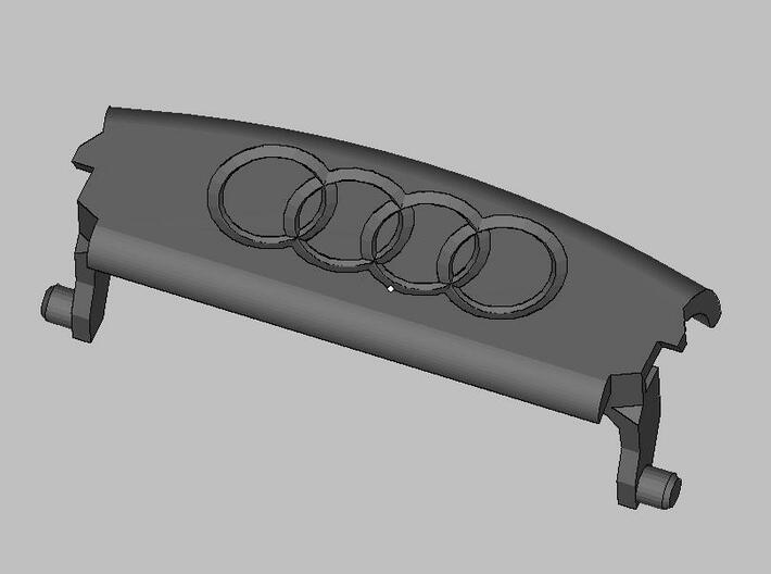 Audi A4 B6 Armrest lid with spring 4rings 3d printed 