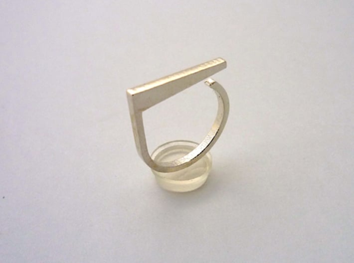 Adjustable ring. Basic model 2. 3d printed 