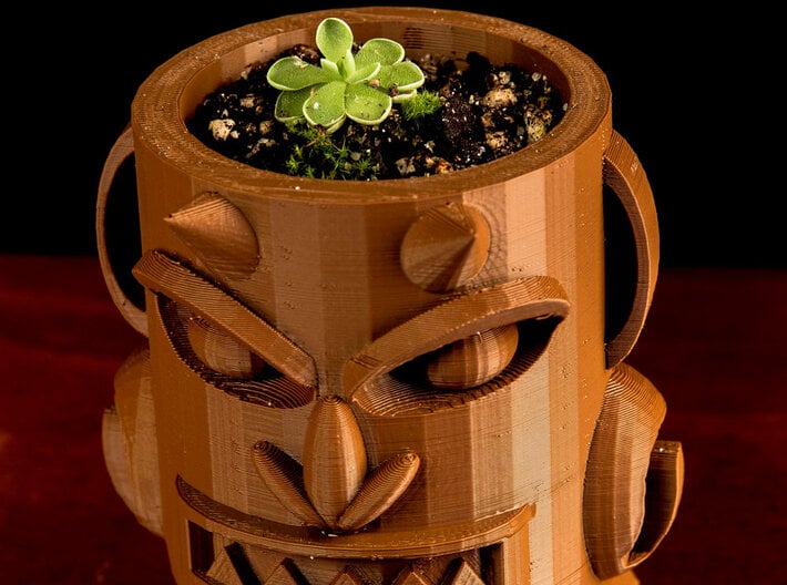 Akuma Small-planter 3d printed