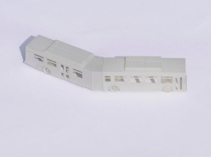 NFI DE60LF CTA 4000 series 3d printed Painted in primer grey with angled bellows
