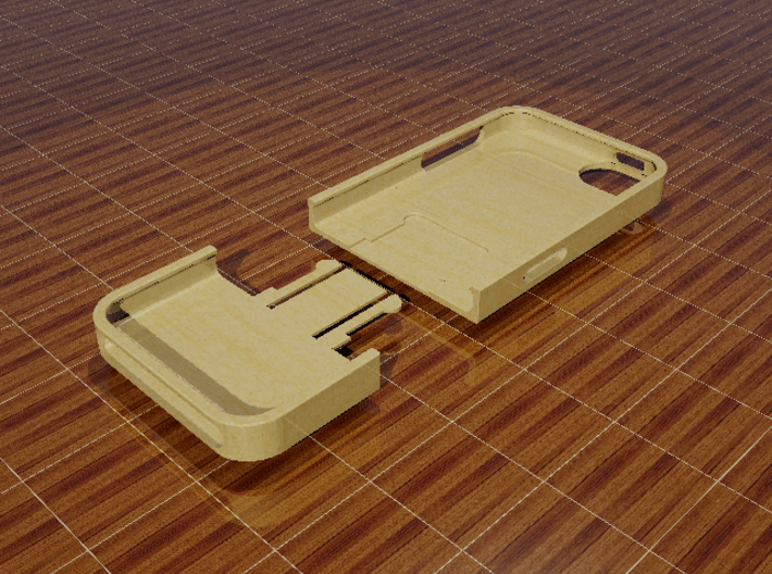 iPhone5 Case (Two Part) 3d printed