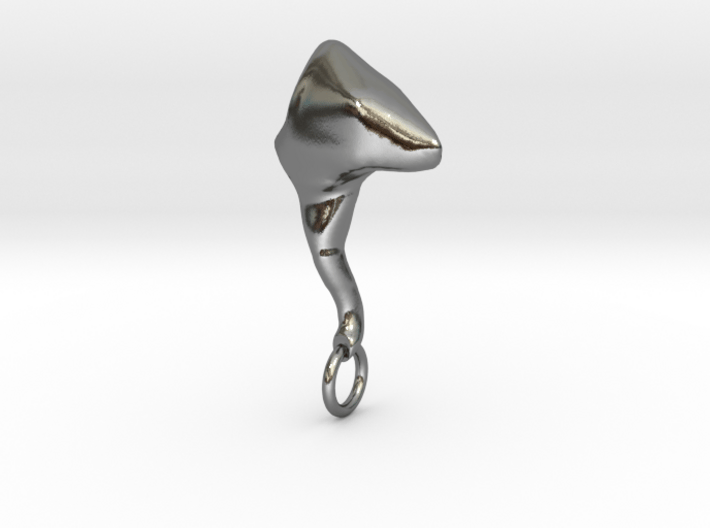 Ossicle Pendant - Malleus (right sided) 3d printed 
