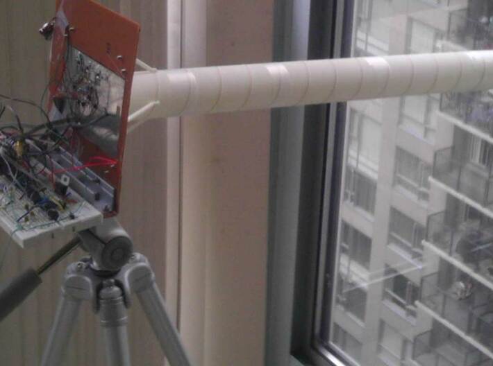 Rover / Ground station, 2.4GHz antena 3d printed 
