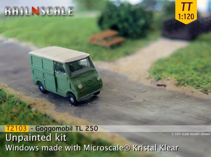 Goggomobil Transporter (TT 1:120) 3d printed