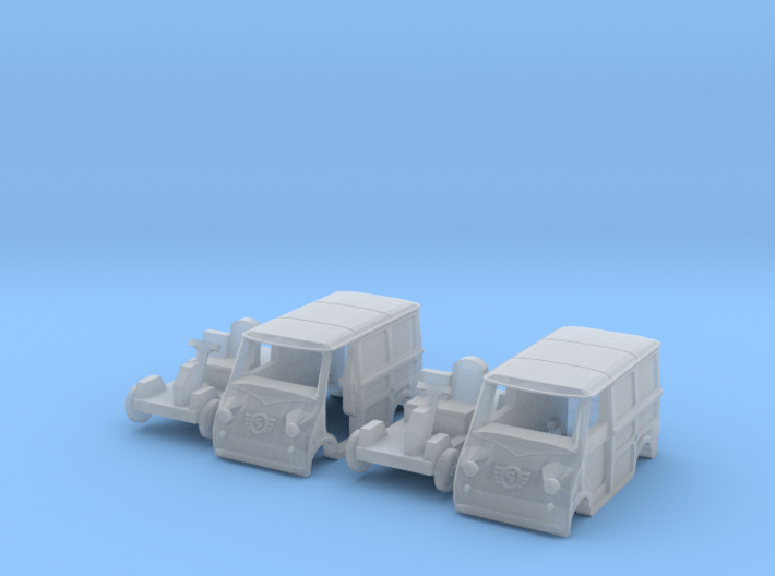 SET 2x Goggomobil Transporter (TT 1:120) 3d printed 
