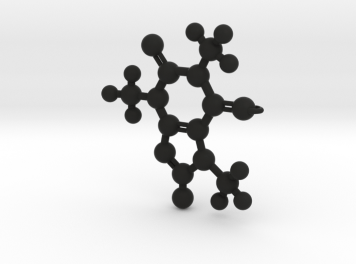 Caffeine Molecule 3d printed