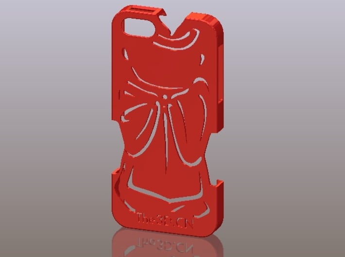 iPhone5_The Chinese Style -- Ancient costume 04 3d printed