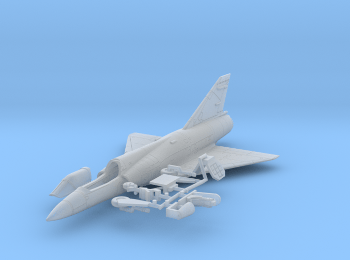 020G Mirage IIIO - 1/144 3d printed 