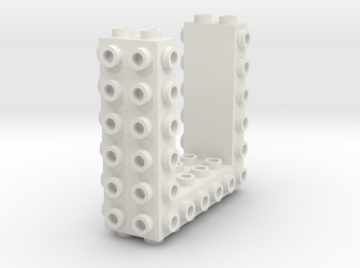 Core Brick 6x2x2 - Beta 01 - Mold 3d printed