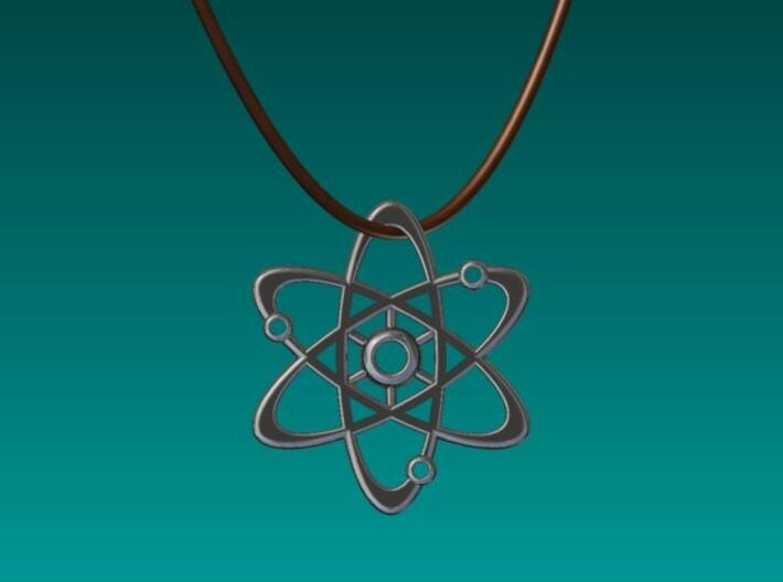 Planetary Atom Pendant 3d printed 