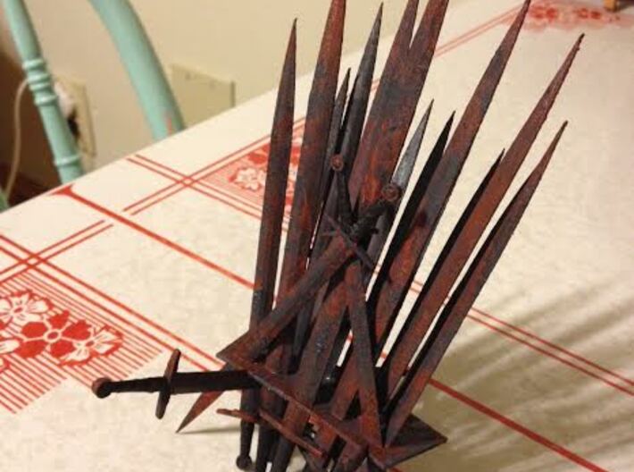 Iron Throne Business Card Holder 3d printed
