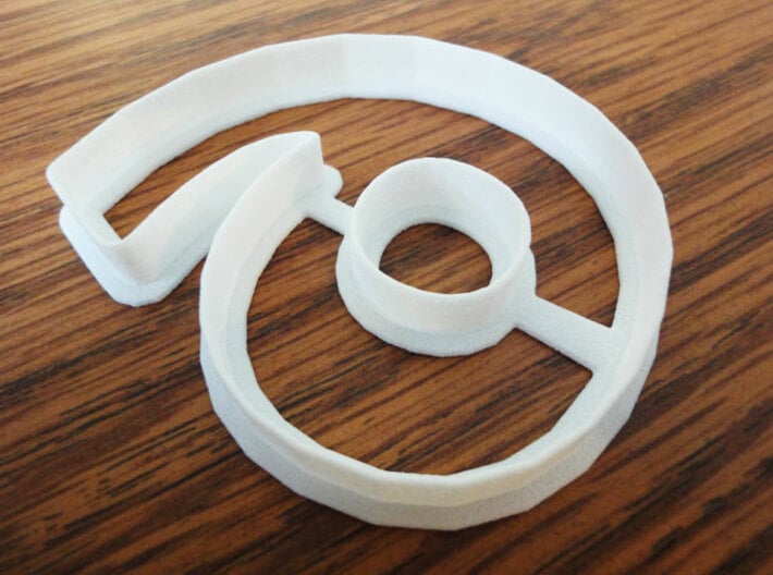 6! Cookie cutter 3d printed 