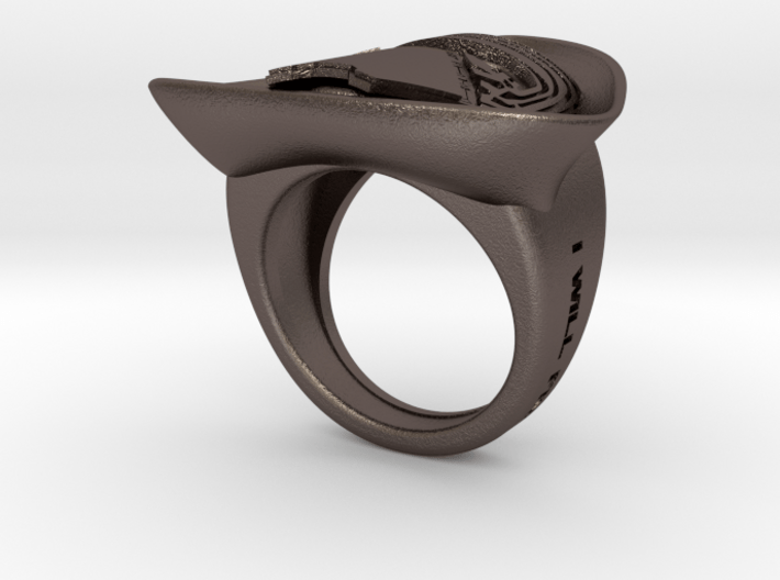 Kylo Ren Ring 3d printed 