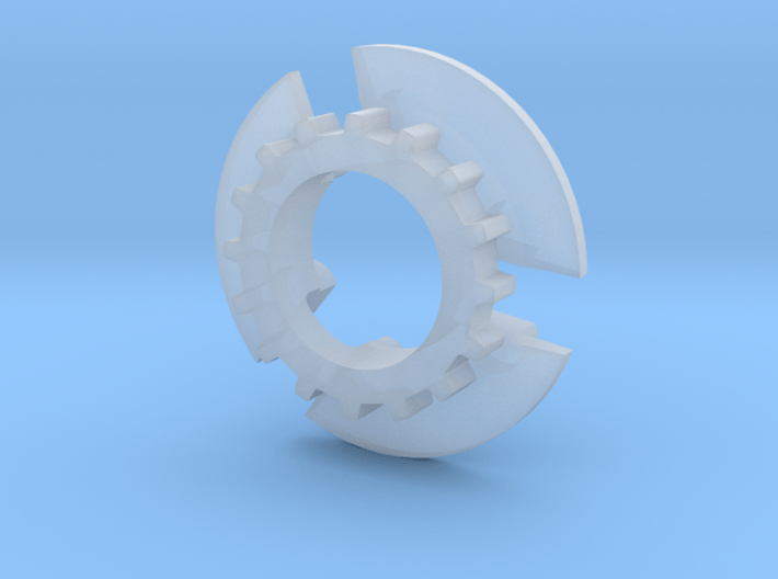 S99-S03_16 16 tooth pulley for 4WD system 3d printed 