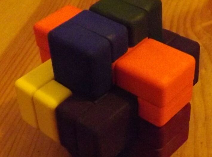 Six Cube 3d printed
